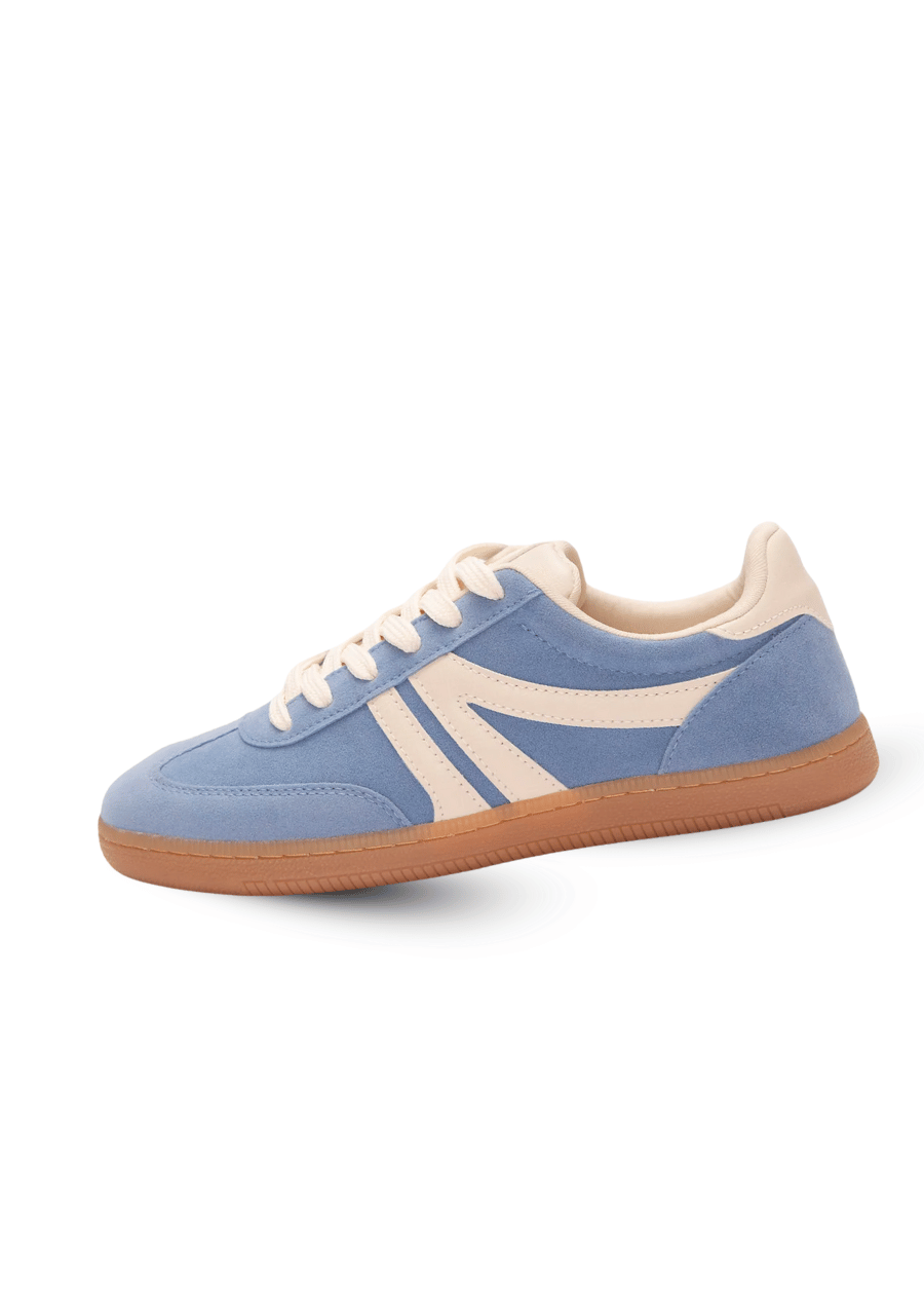 Charlotte Casual Lace-Up Shoes – Lightweight & Breathable Blue