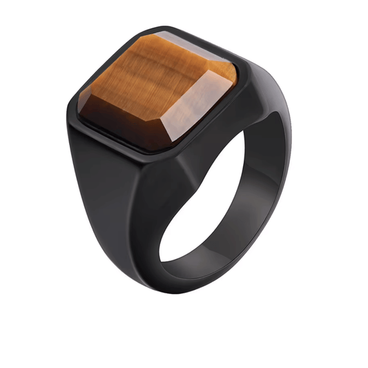 Tiger Eye Stone Ring